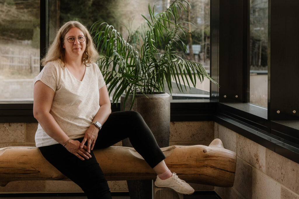 Portrait einer Fotografin aus dem Saarland